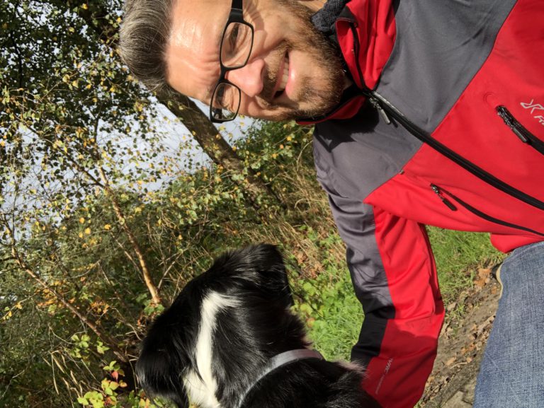 Holger mit Hund